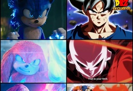 Sonic 2 vs Dragon Ball Super