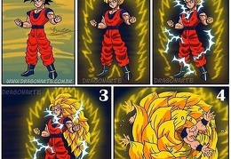 Goku SSJ3 cheveux trop long
