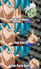 Goku the thug vs zamazu