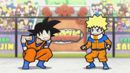 Goku ridiculise rasengan Naruto versus trolling