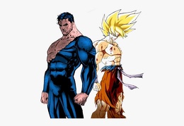 Goku vs superman ssj