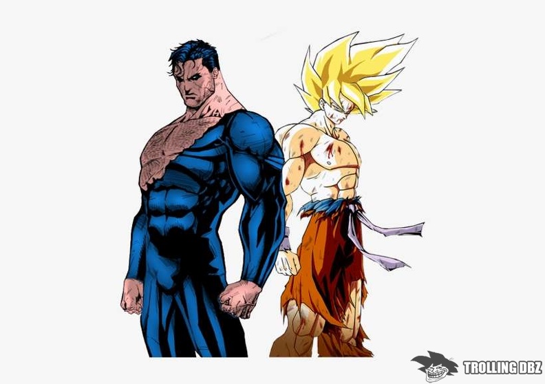 Goku vs superman ssj