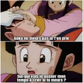 Chichi sans pitié avec Goku