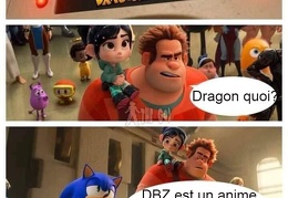 Sonic parle de DBZ